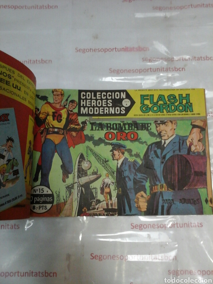 4 LOTE - FLASH GORDON - 60 NÚMEROS - ED. DOLAR