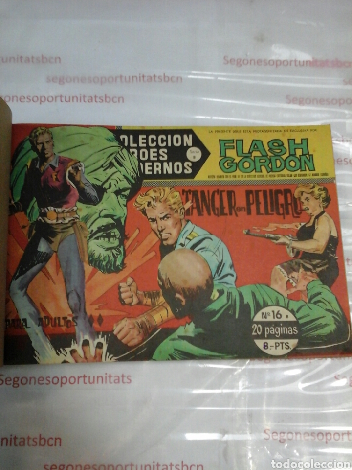 5 LOTE - FLASH GORDON - 60 NÚMEROS - ED. DOLAR