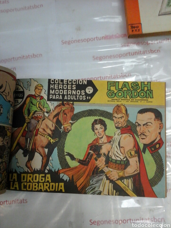 8 LOTE - FLASH GORDON - 60 NÚMEROS - ED. DOLAR