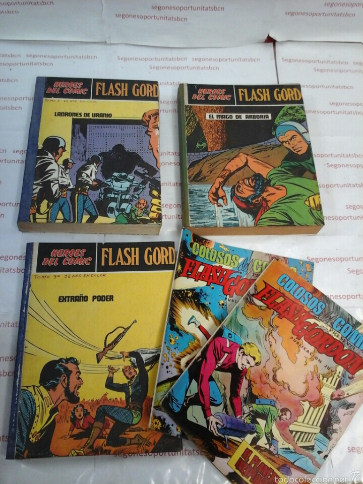 1 LOTE COMPLETO - FLASH GORDON - ED. VALENCIANA - 1979