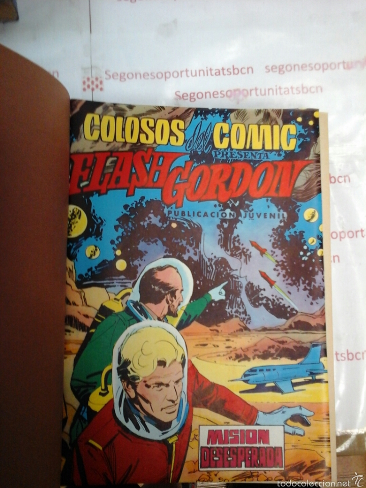 6 LOTE COMPLETO - FLASH GORDON - ED. VALENCIANA - 1979