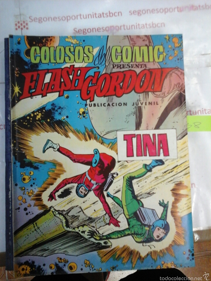 7 LOTE COMPLETO - FLASH GORDON - ED. VALENCIANA - 1979