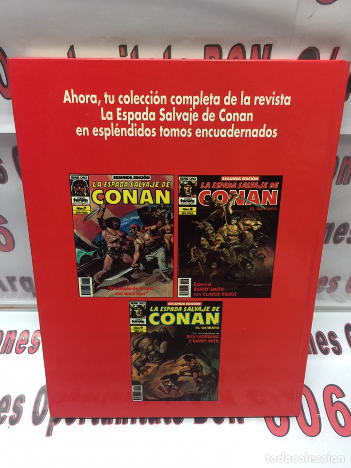 2  LA ESPADA SALVAJE DE CONAN - TOMO 3 ROJO - ED. COLECCIONISTA