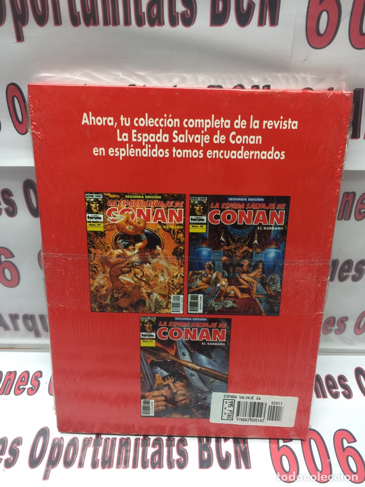 2  LA ESPADA SALVAJE DE CONAN - TOMO 17 ROJO - ED. COLECCIONISTA