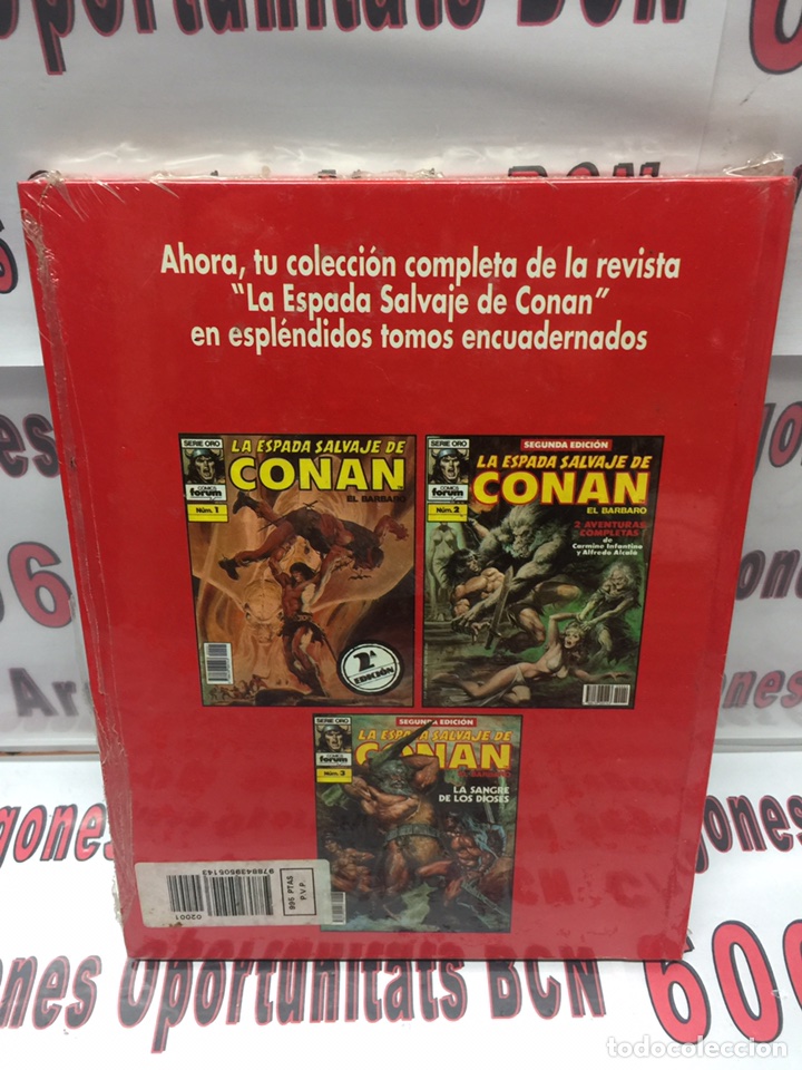 2  LA ESPADA SALVAJE DE CONAN - TOMO 1 ROJO - ED. COLECCIONISTA