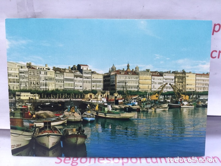 1 POSTAL LA CORUÑA NÚMERO 22 DARSENA EDICIONES ALARDE AÑOS 70