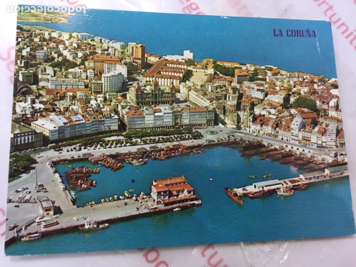 1 POSTAL - LA CORUÑA 728 - VISTA AEREA- EDICIONES PARÍS