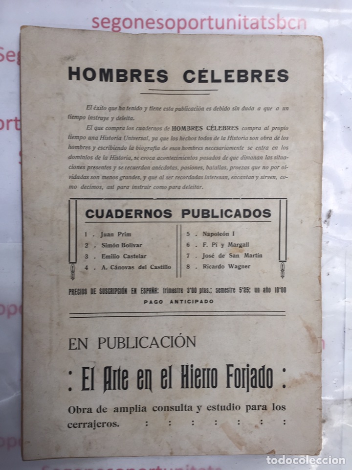 2 HOMBRES CÉLEBRES BALDOMERO ESPARTERO NÚMERO 9