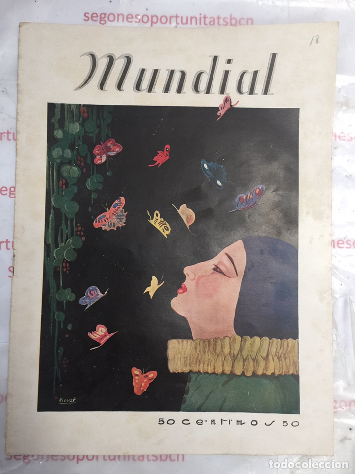 1 REVISTA GRAFICA MUNDIAL DEL 9 DE NOVIEMBRE DEL AÑO 1922 NÚMERO 18