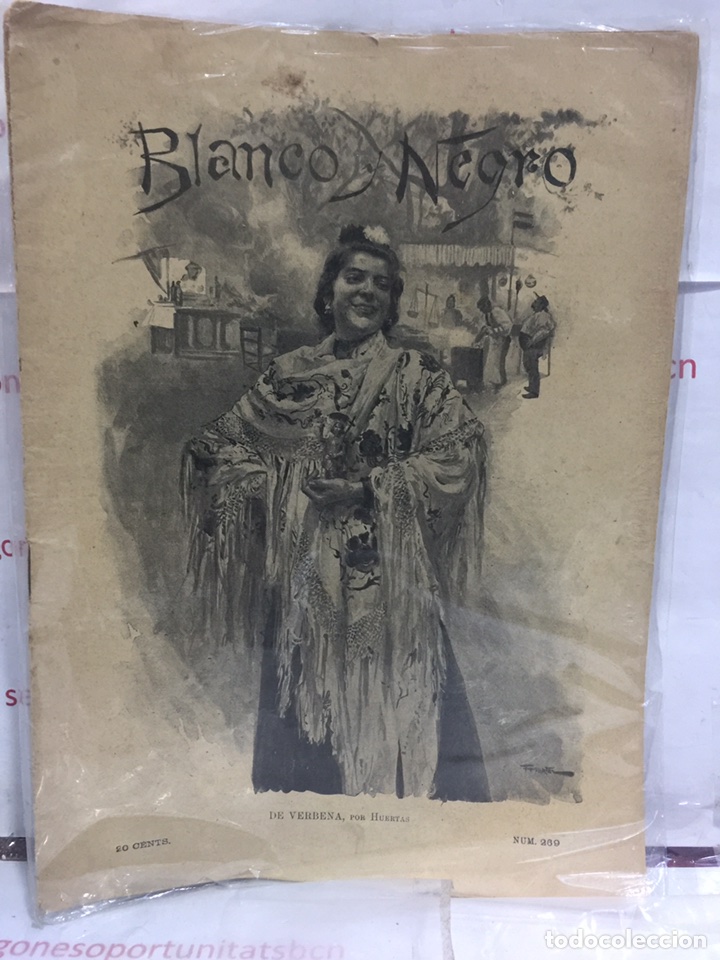 1 REVISTA ANTIGUA - BLANCO Y NEGRO - NÚMERO 269 - 27 DE JUNIO DE 1896