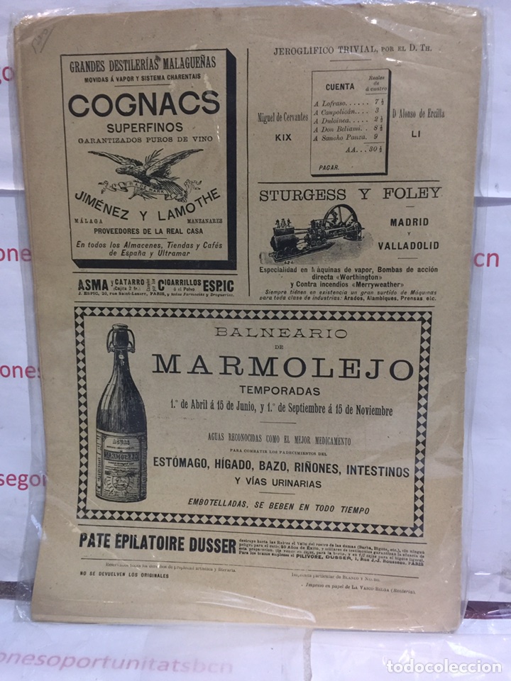 2 REVISTA ANTIGUA - BLANCO Y NEGRO - NÚMERO 269 - 27 DE JUNIO DE 1896