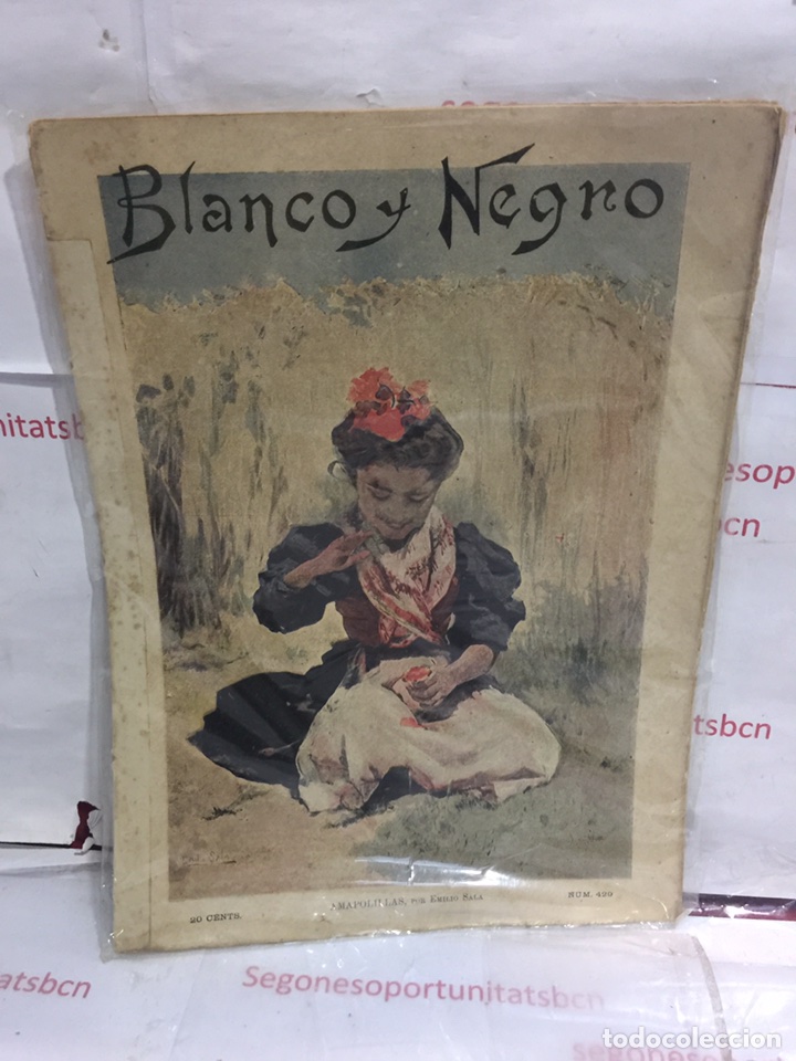 1 REVISTA ANTIGUA - BLANCO Y NEGRO - NUMERO 429 - 22 DE JULIO DE 1899