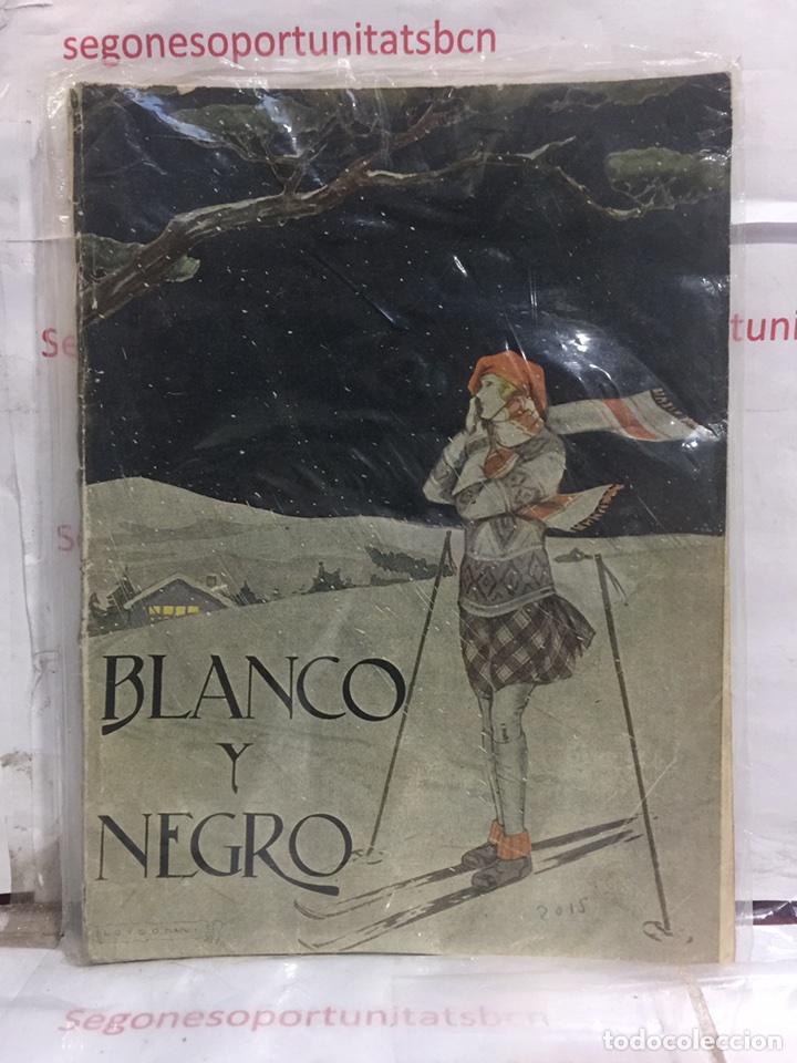 1 REVISTA ANTIGUA - BLANCO Y NEGRO - 29 DE DICIEMBRE DE 1929 - NUMERO 2015