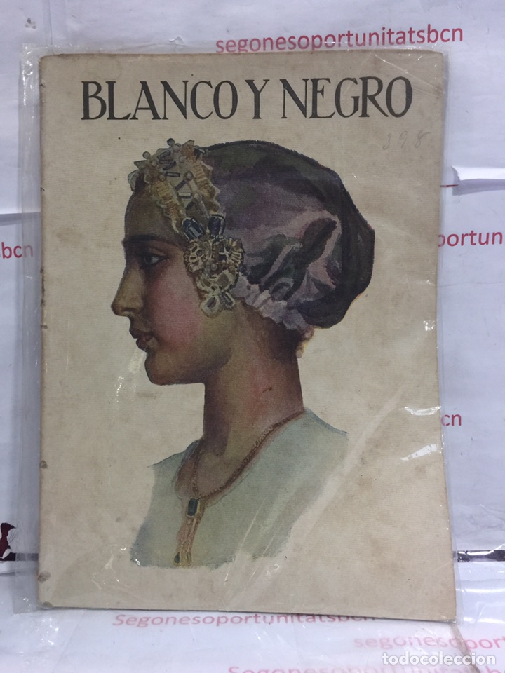 1 REVISTA ANTIGUA - BLANCO Y NEGRO - 3 DE MARZO DE 1918 - NUMERO 1398