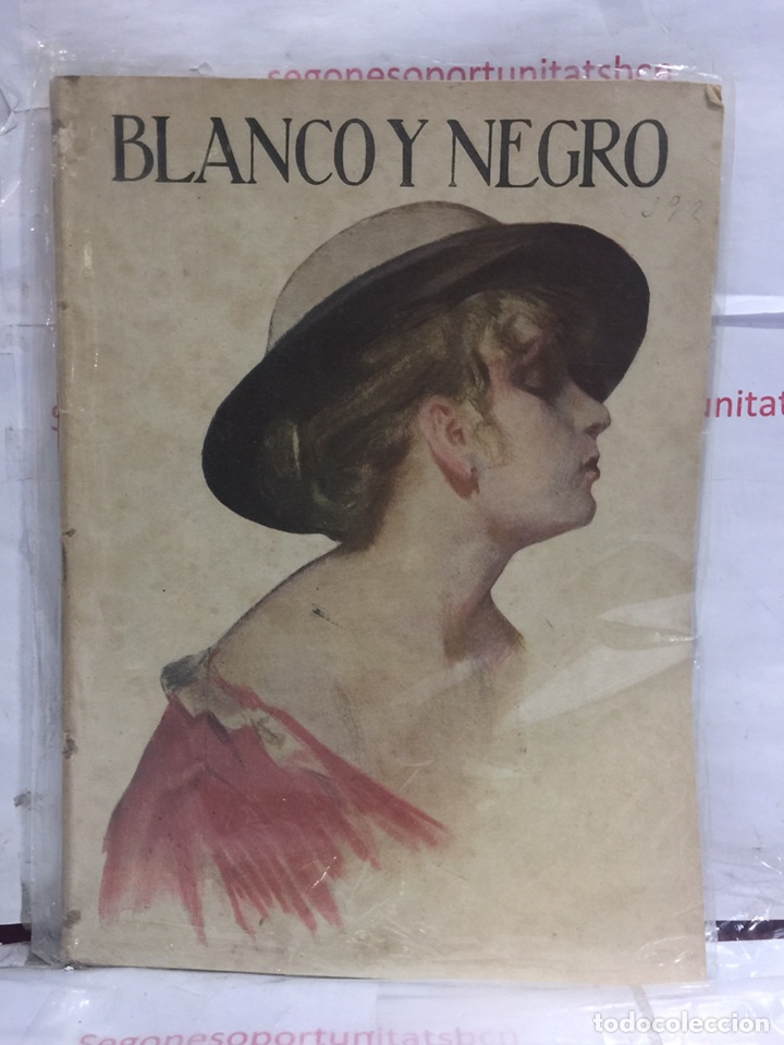 1 REVISTA ANTIGUA - BLANCO Y NEGRO - 26 DE NOVIEMBRE DE 1908 - NUMERO 777