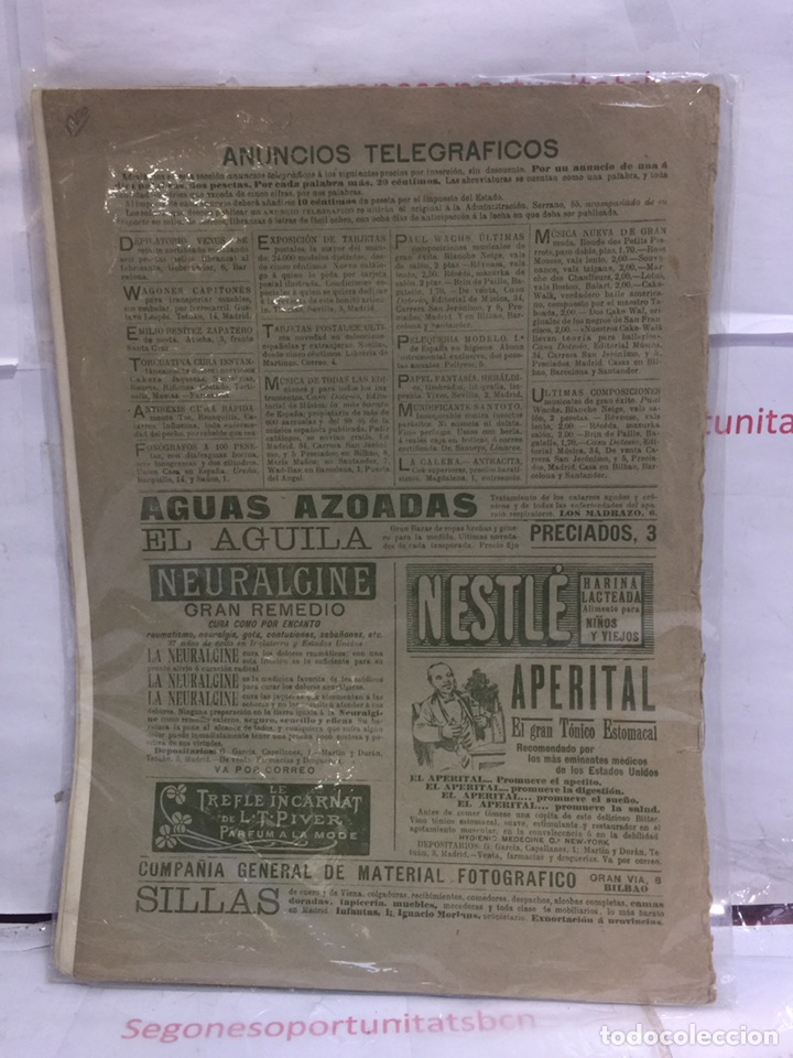 2 REVISTA ANTIGUA - BLANCO Y NEGRO - 14 DE MARZO 1903