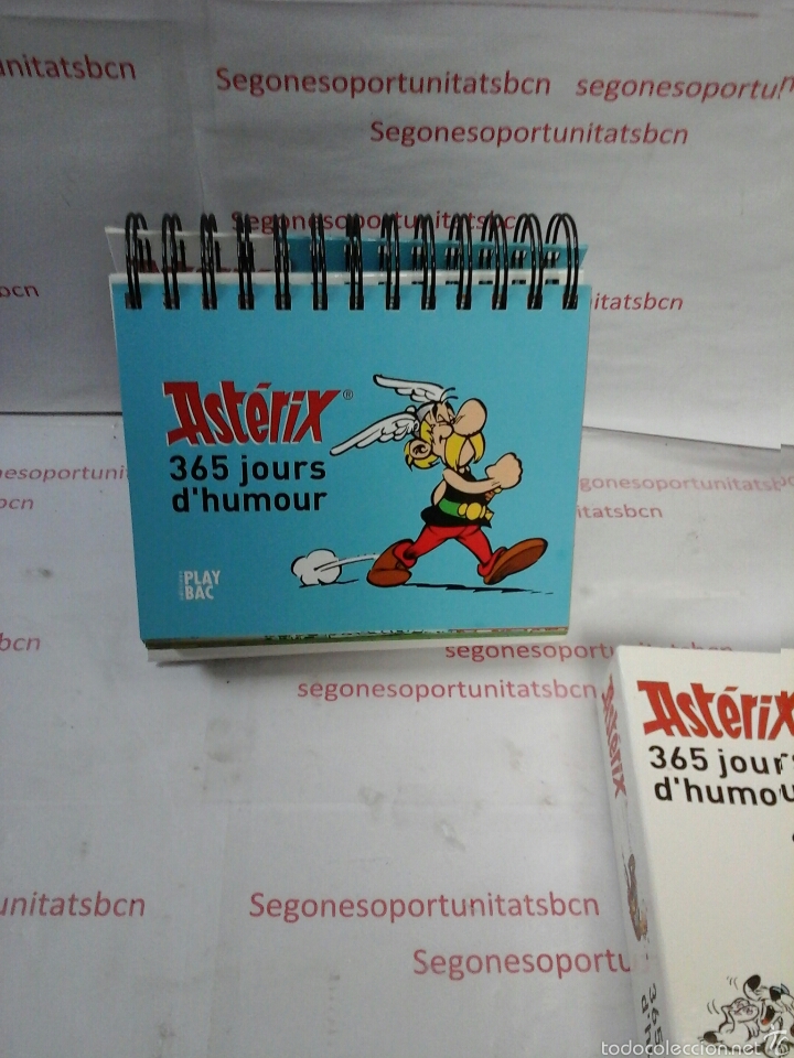 2 CALENDARIO - ASTÉRIX - EDICIONES PLAY BAC