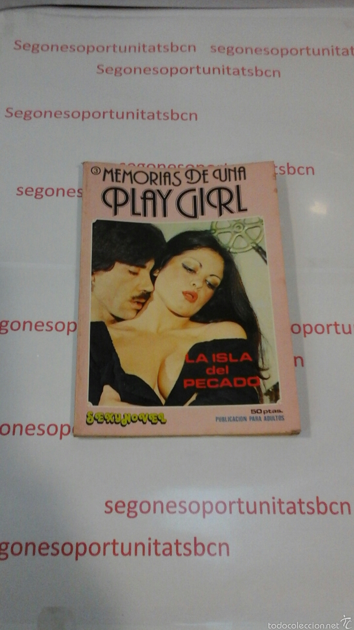 1 MEMORIAS DE UNA PLAY GIRL - N°3 - 1977 - SEXY NOVEL