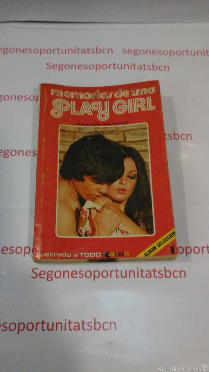 1 MEMORIAS DE UNA PLAY GIRL - N°1 A COLOR - 1977