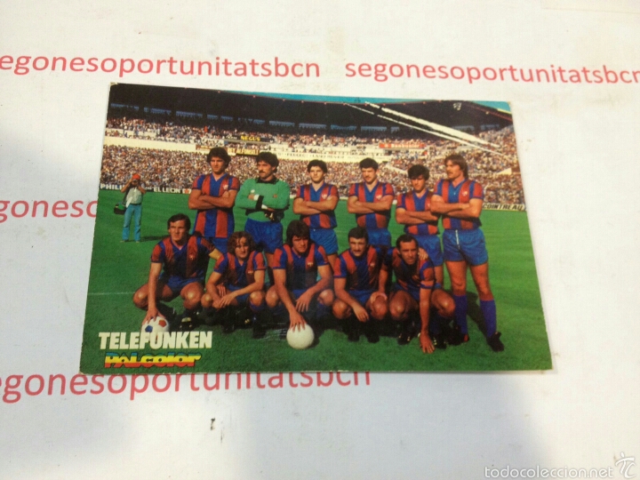 1 POSTAL F.C BARCELONA 1978 - TELEFUNKEN