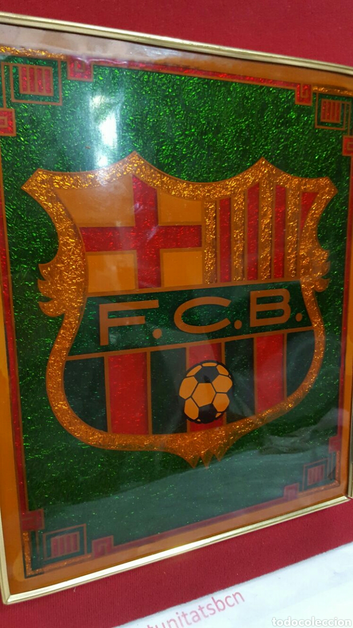 2 CUADRO - ESCUDO - F.C.BARCELONA