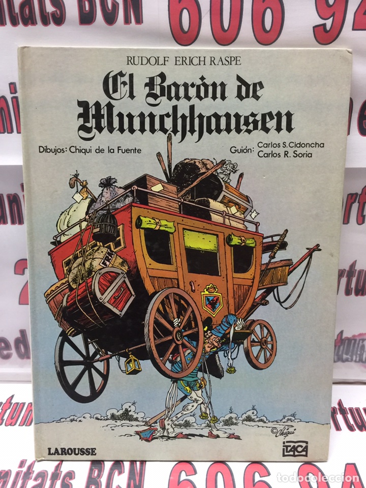 1 EL BARÓN DE MUNCHHAUSEN EDITORIAL LAROUSSE DE RUDOLF ERICH RASPE NÚMERO 7