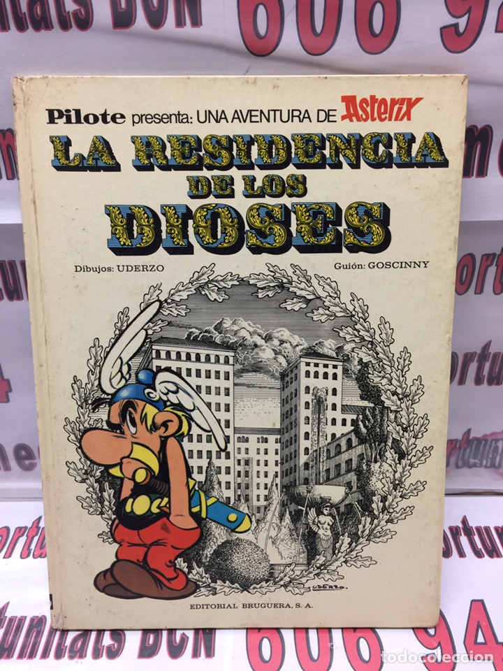 1 ASTERIX LA RESIDENCIA DE LOS DIOSES DE BRUGUERA DE 1972