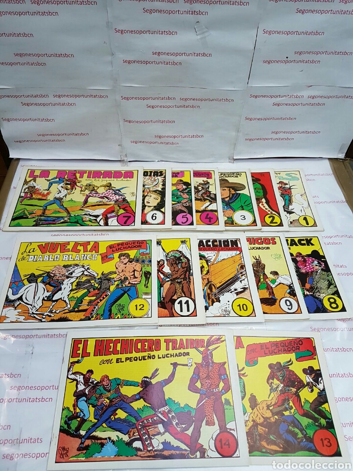 1 LOTE COMPLETO - EL PEQUEÑO LUCHADOR - IBERCOMIC - 1988