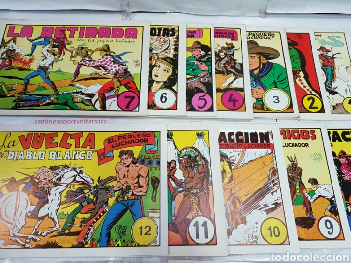 2 LOTE COMPLETO - EL PEQUEÑO LUCHADOR - IBERCOMIC - 1988