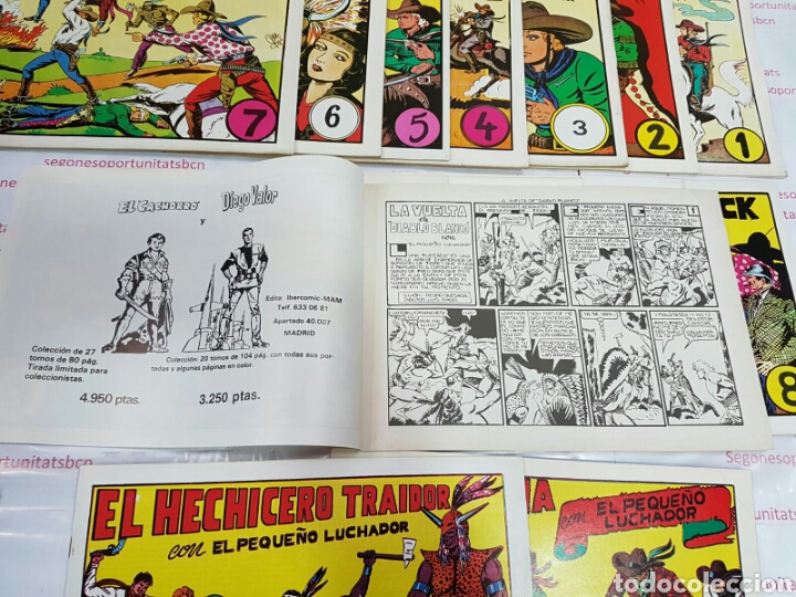 4 LOTE COMPLETO - EL PEQUEÑO LUCHADOR - IBERCOMIC - 1988