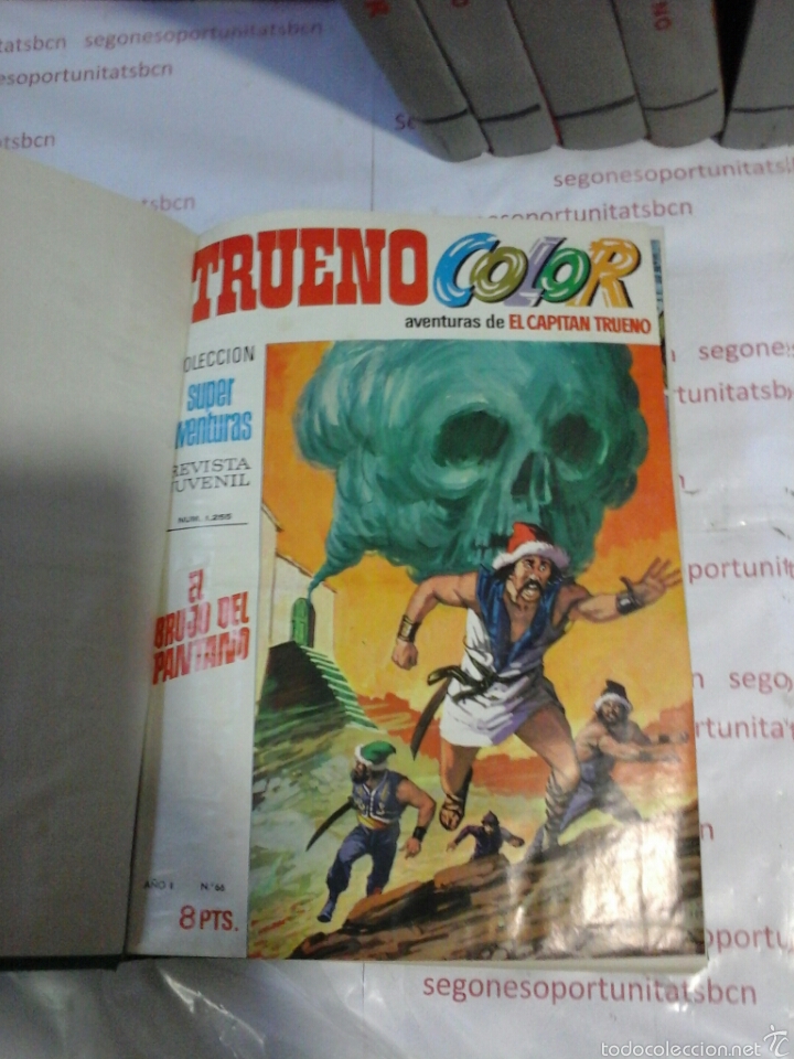 2 LOTE - TRUENO COLOR - 9 TOMOS - BRUGUERA