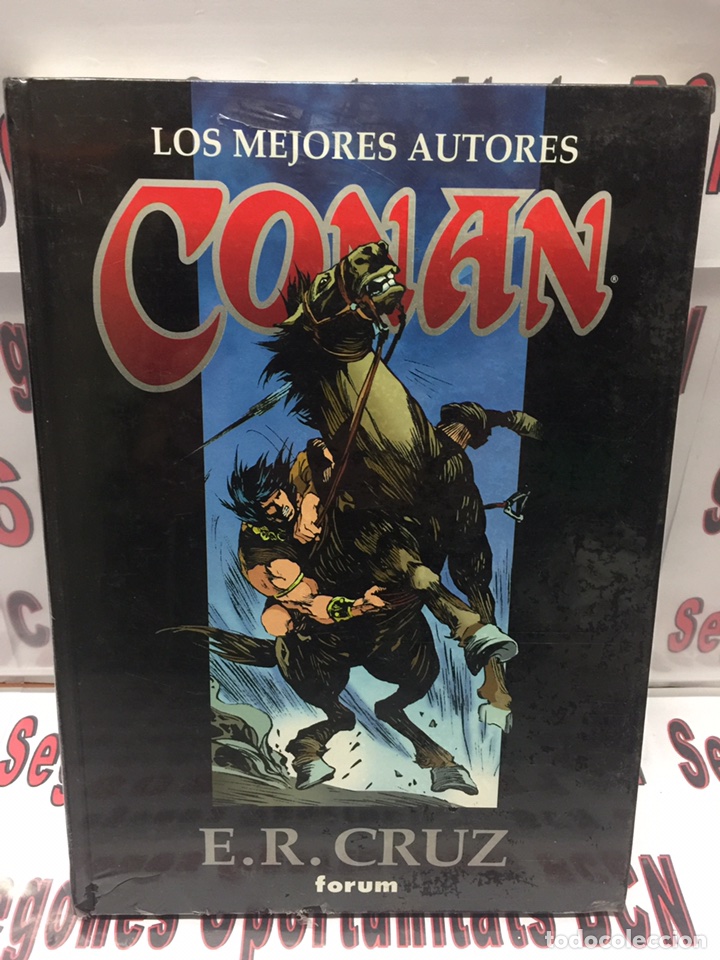 1 LOS MEJORES AUTORES CONAN TOMO DE E.R.CRUZ DE FORUM