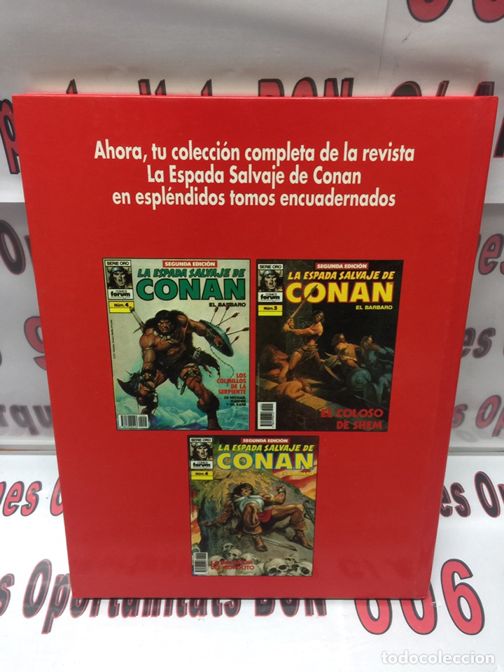 2  LA ESPADA SALVAJE DE CONAN - TOMO 2 ROJO - ED. COLECCIONISTA