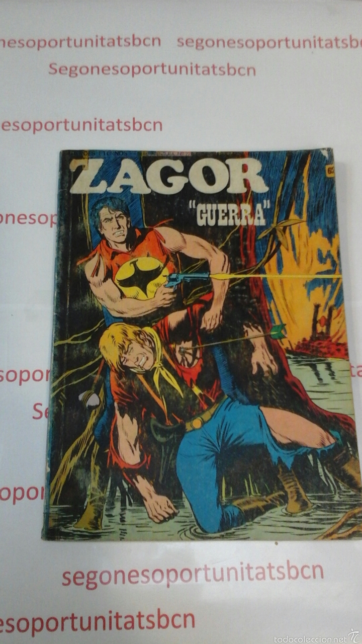 1 ZAGOR - N°62 GUERRA - BURU LAN - 1973