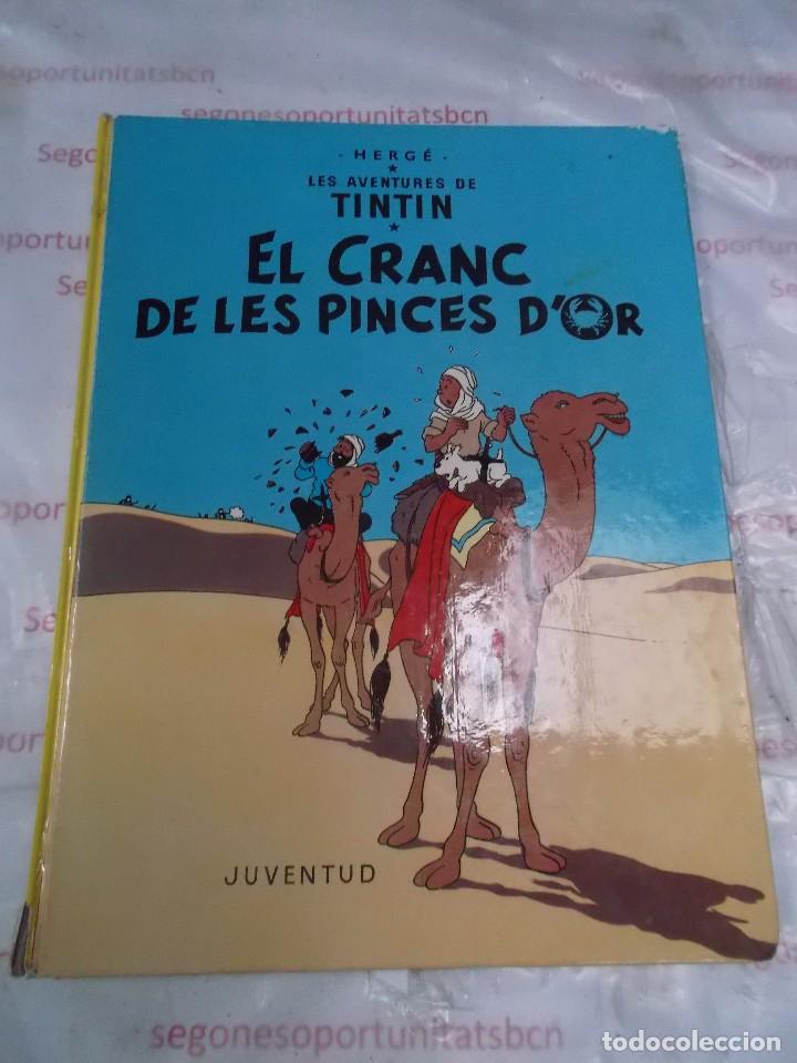 1 LES AVENTURES DE TINTIN EL CRANC DE LES PINCES D´OR