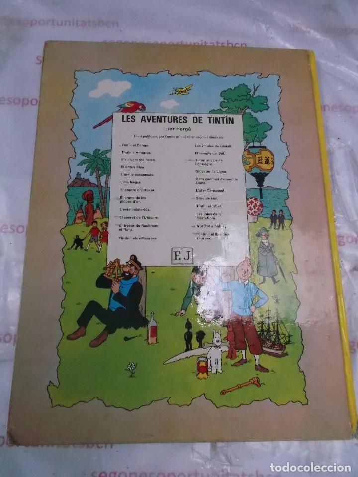 2 LES AVENTURES DE TINTIN EL CRANC DE LES PINCES D´OR