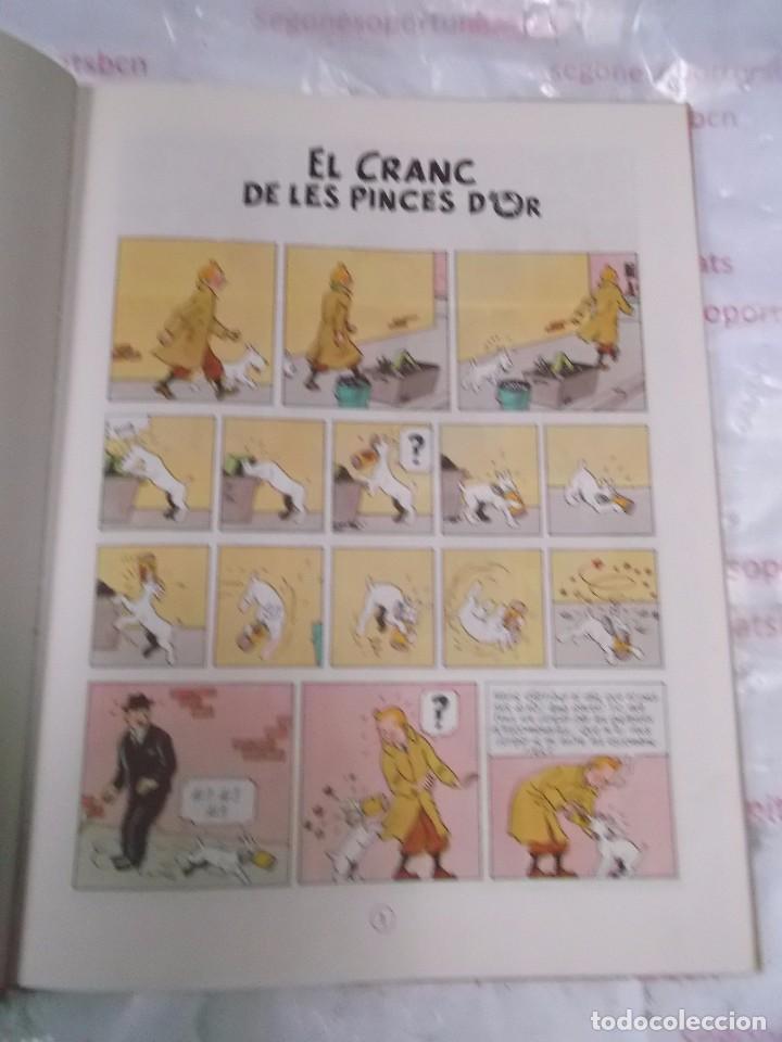 3 LES AVENTURES DE TINTIN EL CRANC DE LES PINCES D´OR