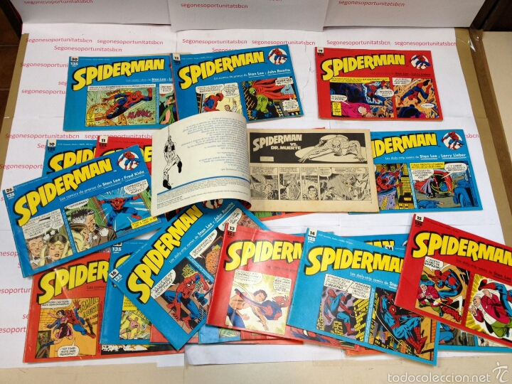 1 SPIDERMAN - 1988&1990 -DIFICIL SERIE APASAIDA - 20 NUMEROS