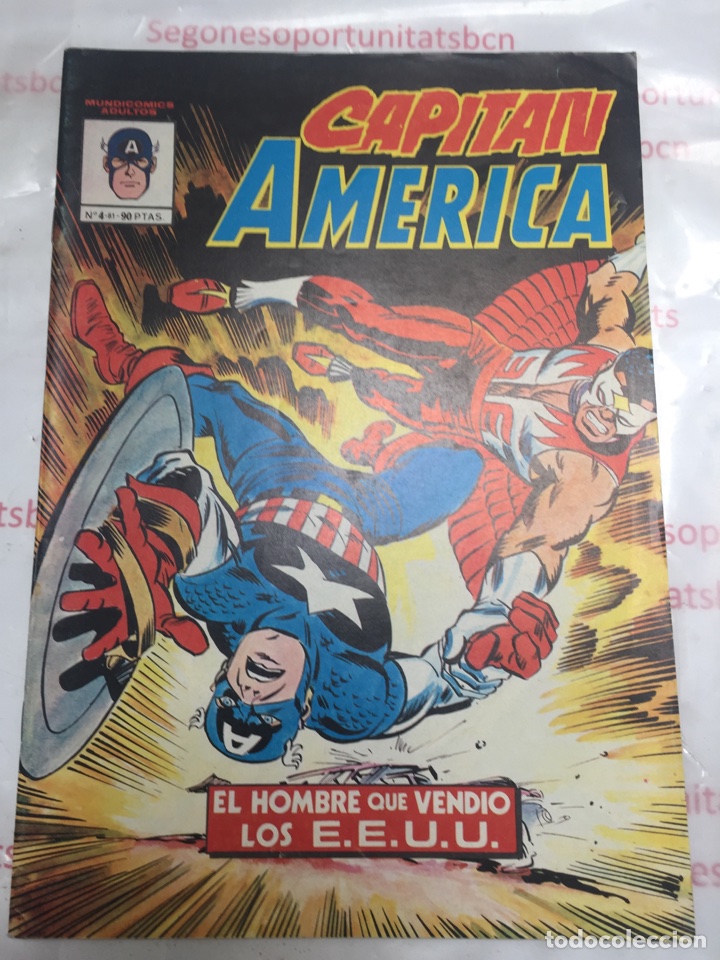 1 CAPITAN AMERICA NÚMERO 4 MUNDICOMICS EDICIONES VERTICE