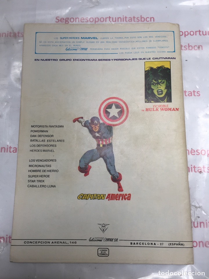 3 CAPITAN AMERICA NÚMERO 81 EDICIONES VERTICE