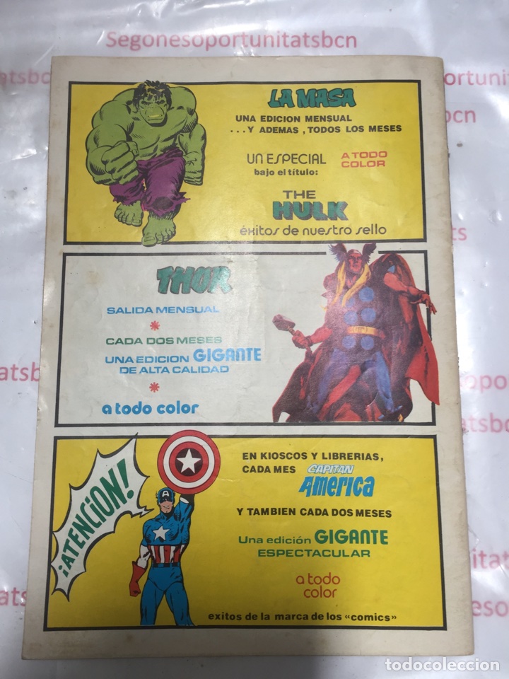 2 CAPITÁN MARVEL NUMERO 57 EDICIONES VERTICE