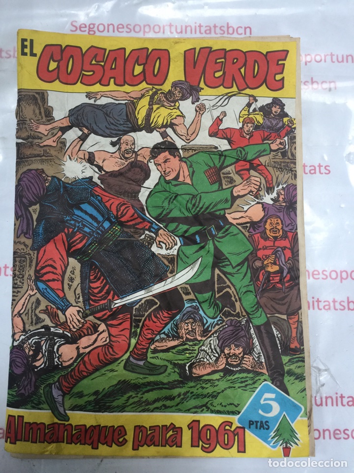 1 EL COSACO VERDE ALMANAQUE PARA 1961 CREACIONES EDITORIALES DE 1960