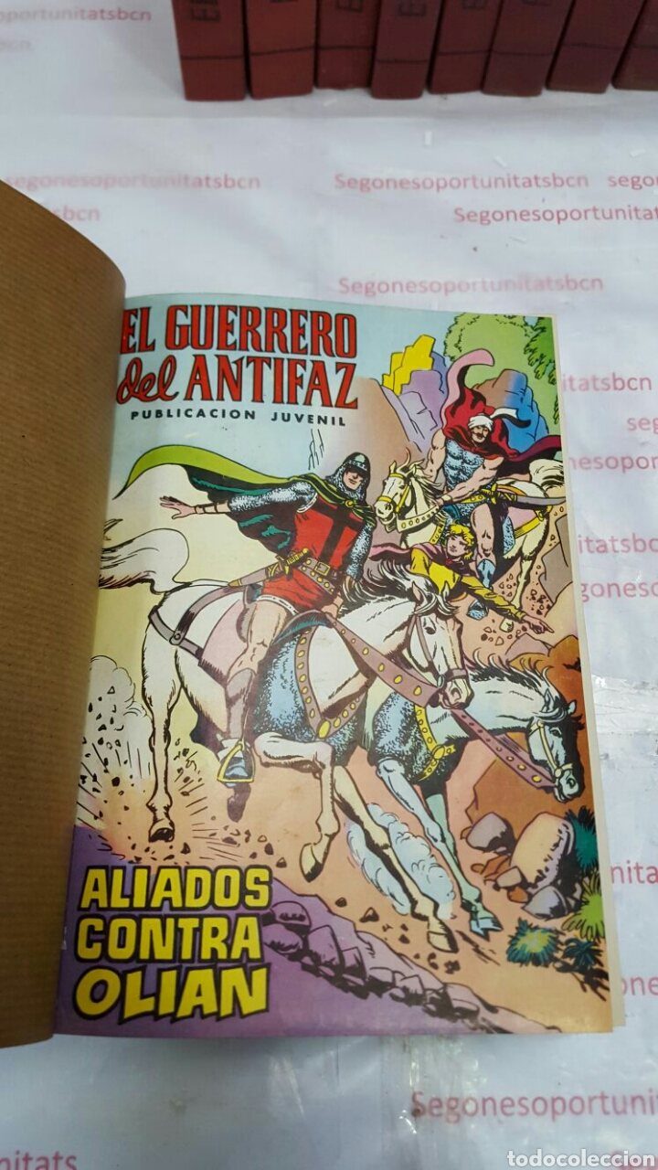 3 LOTE COMPLETO - EL GUERRERO DEL ANTIFAZ - 1972