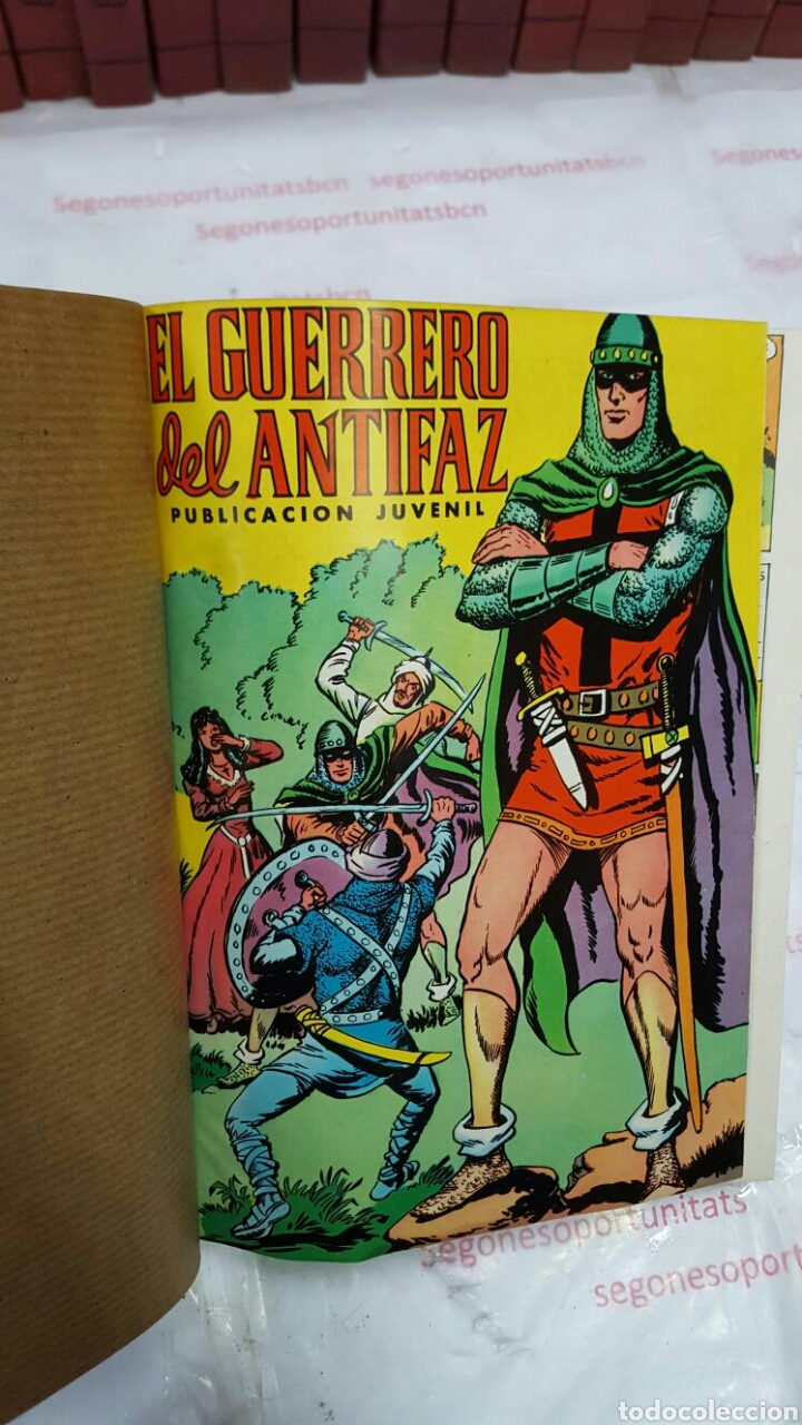 4 LOTE COMPLETO - EL GUERRERO DEL ANTIFAZ - 1972