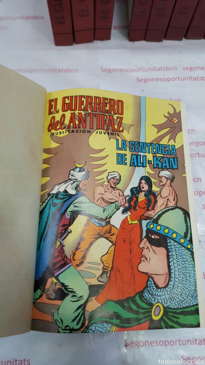 5 LOTE COMPLETO - EL GUERRERO DEL ANTIFAZ - 1972