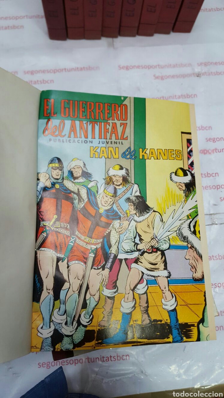 6 LOTE COMPLETO - EL GUERRERO DEL ANTIFAZ - 1972