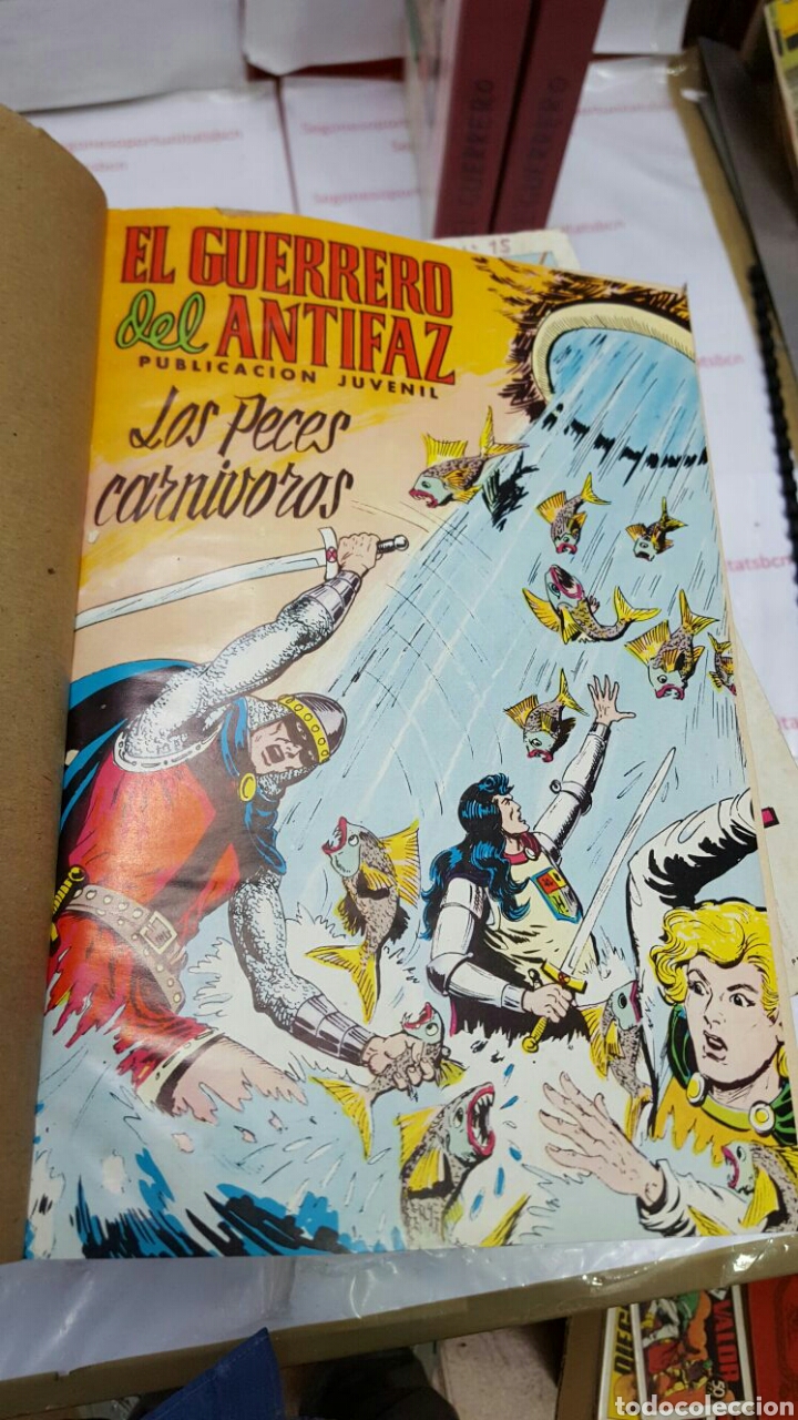 8 LOTE COMPLETO - EL GUERRERO DEL ANTIFAZ - 1972