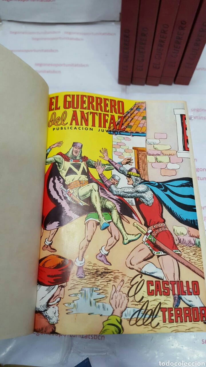 9 LOTE COMPLETO - EL GUERRERO DEL ANTIFAZ - 1972