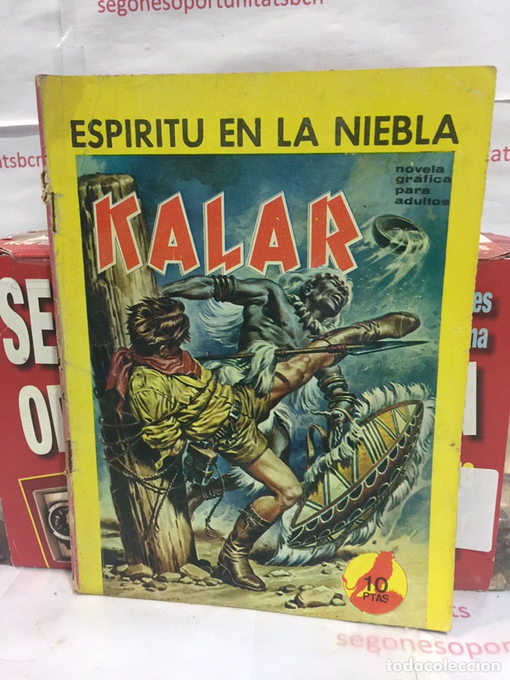 1 KALAR - ESPÍRITU EN LA NIEBLA - NUMERO 12 - EDICIONES BOIXHER