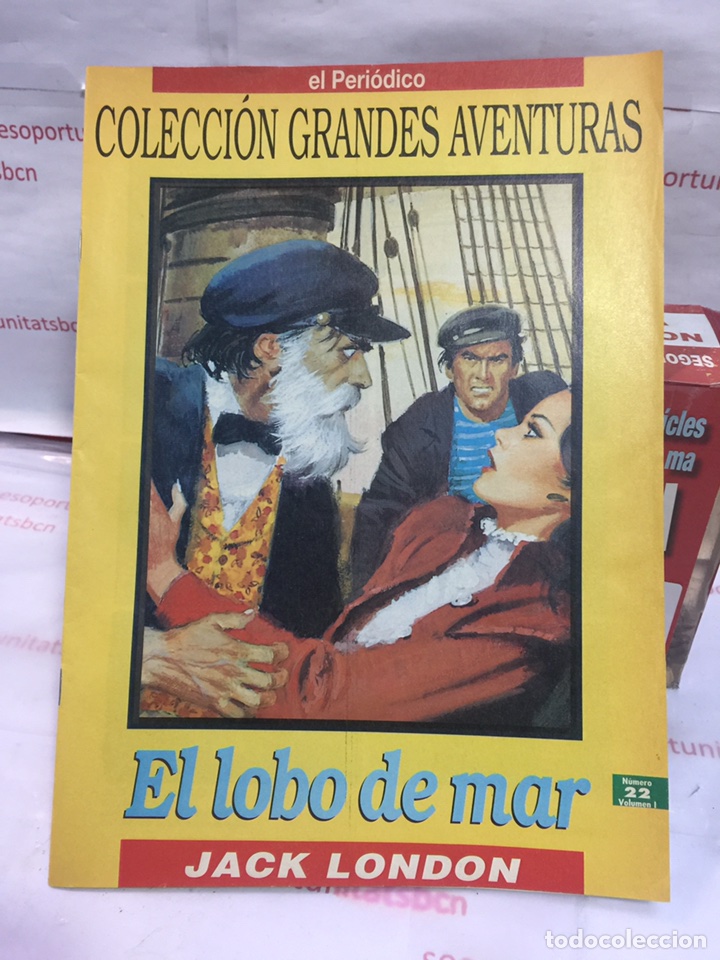 1 COLECCION GRANDES AVENTURAS - EL LOBO DE MAR - NUMERO 22 - EDICIONES B